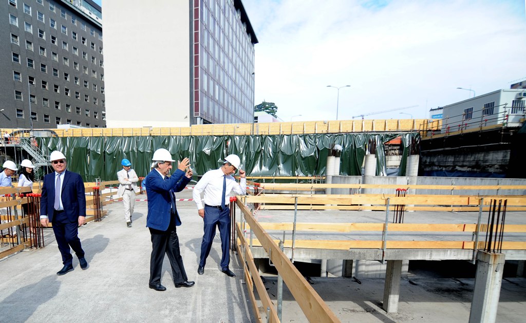 Il sindaco di milano in visita al cantiere del progetto giardini d ... Realizzazione giardini d inverno